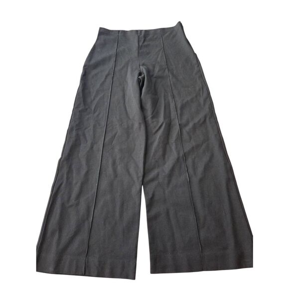Ripley Rader Black Ponte Knit Wide Leg Pant: Cropped sz 2+ (16-18) - Picture 2 of 3